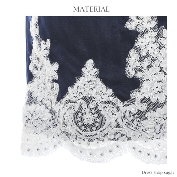 画像19: 【Lip line/リップライン】レース刺繍がオシャレで高級感溢れるデザイン♪ベアミニキャバドレス s6B1608[HC03]