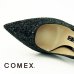 画像10: 【COMEX】ゴージャスなグリッターラメがラグジュアリーな足元に☆ポインテッドトゥパンプス☆10.5cm[OF02]