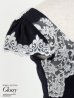 画像3: XSサイズあり【ROBE de FLEURS/ローブドフルール】3Dフラワー/ アシンメトリー/ シアー/ タイト/ ミニドレス/ キャバドレス[OF2]