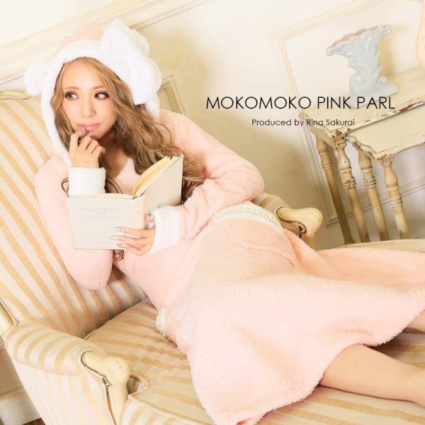 画像4: 【小物SALE】【ルームウェア】さくりなちゃんプロデュース★もこもこピンクパール[HC02]