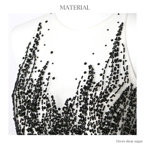 画像13: 【Lip line/リップライン】美しいビジュー使いがラグジュアリー♪アメスリロングキャバドレス・s6B1612long[HC03]