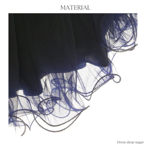 画像16: ☆XSサイズあり☆【Lip line/リップライン】ケミカルレースxボリューミーフレアミニキャバドレス♪s6B1705[HC03]