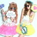 画像5: 【値下げ！】【ハロウィンコスプレ】アレンジ着こなしもOK！カラフルフリンジタンクトップ（6256SB）[YMT]