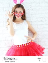 【値下げ！】【ハロウィンコスプレ】フェスにも使えるカラフルフリンジタンクトップ[YMT]
