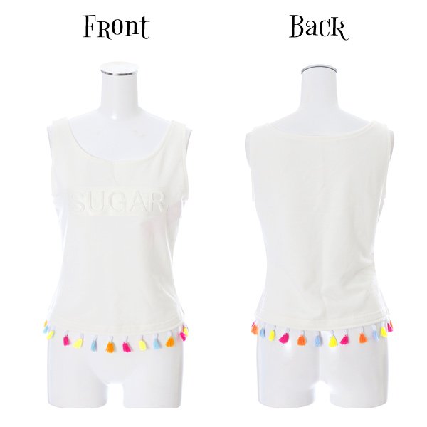 画像13: 【SALE!!】【ハロウィンコスプレ】フェスにも使えるカラフルフリンジタンクトップ[HC03]