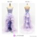 画像16: 【ANGEL R/エンジェルアール】【17color】ビジュー/ ベア/ ショートinロング/ プリンセス / キャバドレス long[OF2]