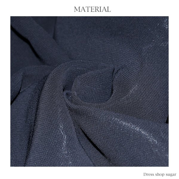 画像16: 【B品】【Lip line/リップライン】シフォン切り替え/アメリカンスリーブ/Aライン/キャバドレスlongBBB