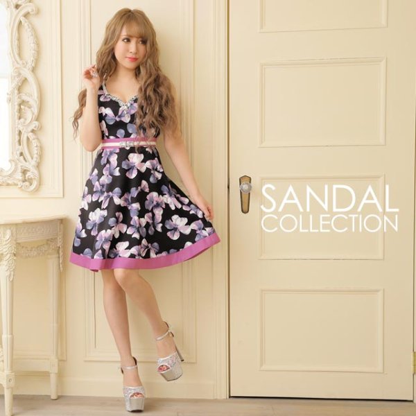 画像9: 再入荷!【2color/4size】レースが素肌をチラ見せしてsexy&cute☆足首のチャームが煌めく♪ストラップサンダル[OF02]