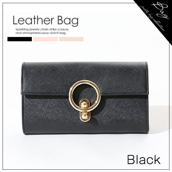 画像2: 【BAG】2WAY/ チェーン/ フェイクレザー/ フォーマル/ ハンドバッグ【3カラー】[OF04]