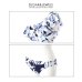 画像13: SALE！【ビキニ】【水着】ワンショル/ ペプラム/ リーフ柄ビキニ[YMT]