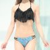 画像5: SALE！【ビキニ】【水着】フリンジホルター×ペイズリー ビキニ[YMT]
