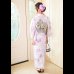 画像5: 【即日発送】【高級浴衣】薄紫に椿浴衣三点セット[YMT]