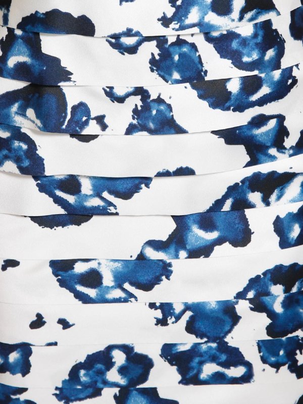 画像7: 【ERUKEI エルケイ】プリント柄/タックデザイン/タイト/ミニドレス /キャバドレス[OF2]