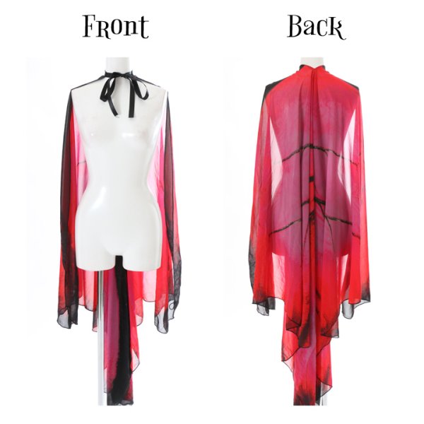 画像7: 【SALE!!】【ハロウィン】フェスにもオススメ！インスタ映え確実な蝶々コスプレ【フリーサイズ/2カラー】（S709OMBRE BxP_BxBL）[HC03]