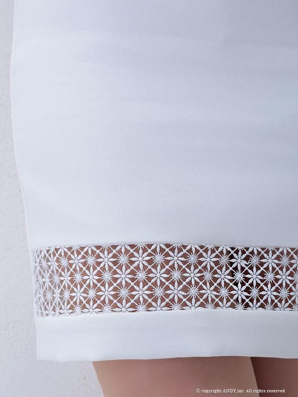 画像9: 訳あり商品※色移り【an/アン】レース/ペプラム/タイト/キャバドレス[OF2A]