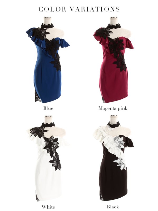 画像7: XSサイズあり【Glossy/グロッシー】サテン/ ギャザー/ セットアップ/ タイト/ ミニドレス/ キャバドレス[OF08]