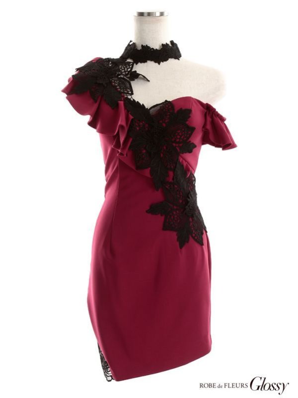 画像6: XSサイズあり【Glossy/グロッシー】サテン/ ギャザー/ セットアップ/ タイト/ ミニドレス/ キャバドレス[OF08]