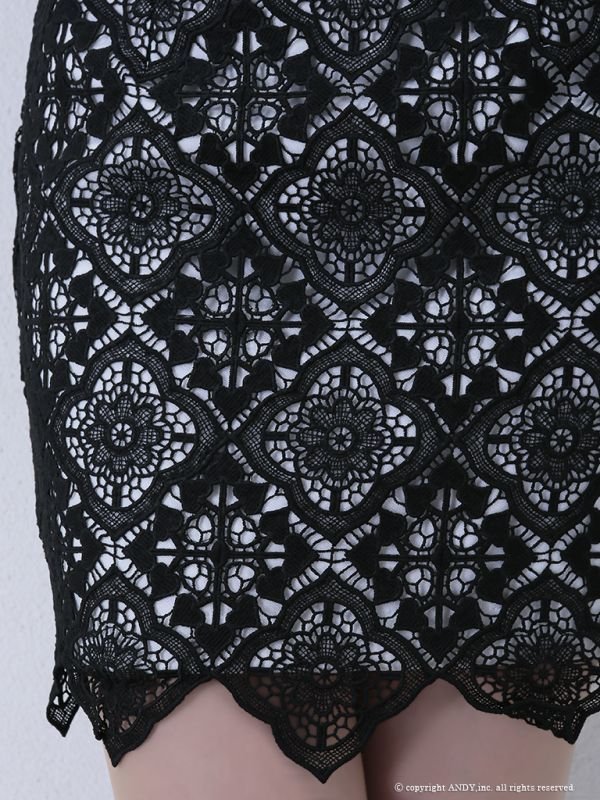 画像14: 【an/アン】ブローチネック/ セットアップ/ フラワースカート/ キャバドレス[OF05]