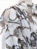 画像7: 訳あり商品☆ボタン取れ☆【DEA.by ROBE de FLEURS/ディアバイローブドフルール】スカーフモチーフ/ ロングスリーブ/ 異素材切り替え/ タイトミニ/ミニドレス /キャバドレス[OF2]