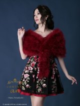 【KANSAI COLLECTION 2019 A/W　出展商品】【couture an】マラボー/ファー/ショール[OF05]