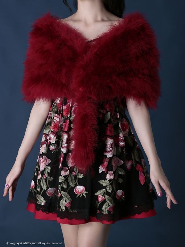 画像6: 【KANSAI COLLECTION 2019 A/W　出展商品】【couture an】マラボー/ファー/ショール[OF05]