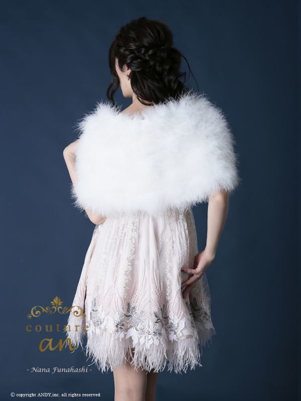画像4: 【KANSAI COLLECTION 2019 A/W　出展商品】【couture an】マラボー/ファー/ショール[OF05]
