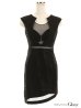 画像8: XSサイズあり【Glossy/グロッシー】バックカット/ センタージップ/ タイト/ ミニドレス/ キャバドレス[OF08] (8)