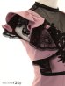 画像8: XSサイズあり【Glossy/グロッシー】長袖/ レース/ ラップ/ ビーズ/ チュール/ セットアップ/ タイト/ ミニドレス/ キャバドレス[OF08] (8)