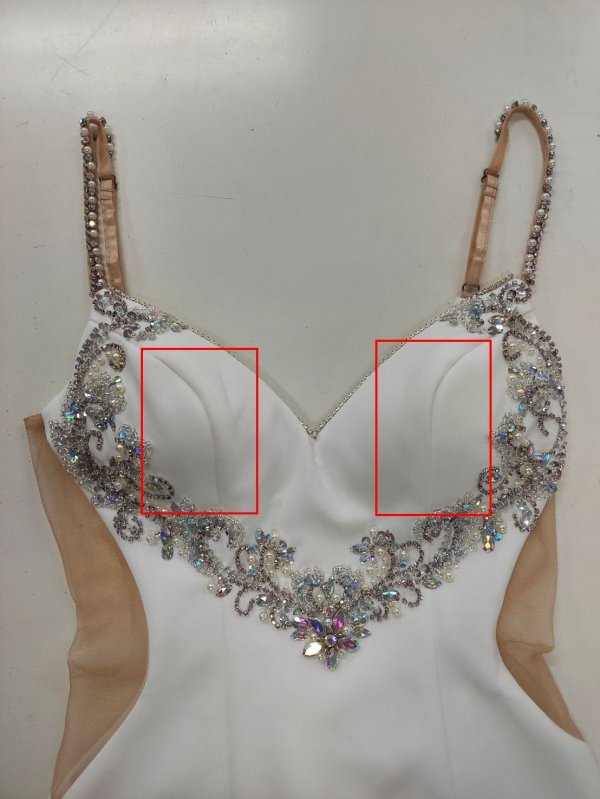 画像3: 訳あり商品☆胸、背面色移りあり　XSサイズあり【ANGEL R/エンジェルアール】バストハート/ フラワーモチーフビジュー/ サイドシアー/ キャミソール/ ワンカラー/ タイト/ ミニドレス/ キャバドレス[OF2]