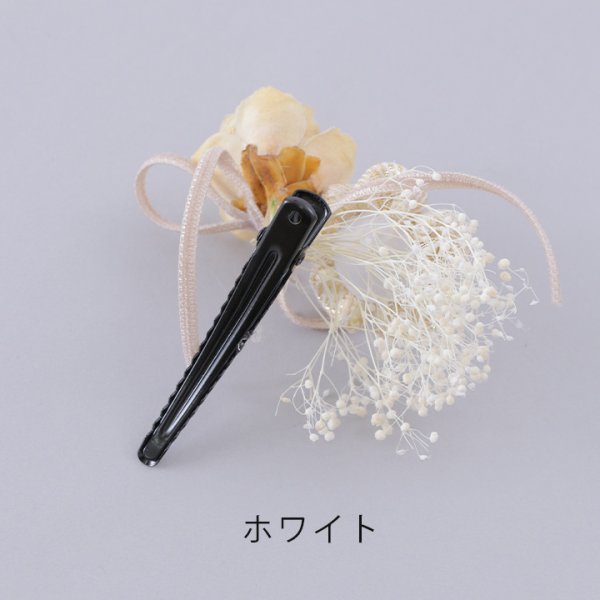 画像3: 【浴衣小物】ダブルフラワーコサージュ【3カラー】[YMT]