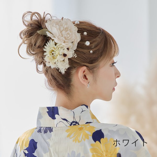 画像11: 【浴衣小物】フラワーコサージュ【4カラー】[HC02]