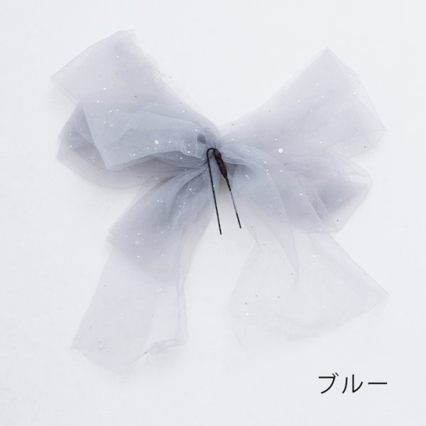 画像7: 【浴衣小物】チュールリボンコサージュ【4カラー】[YMT]