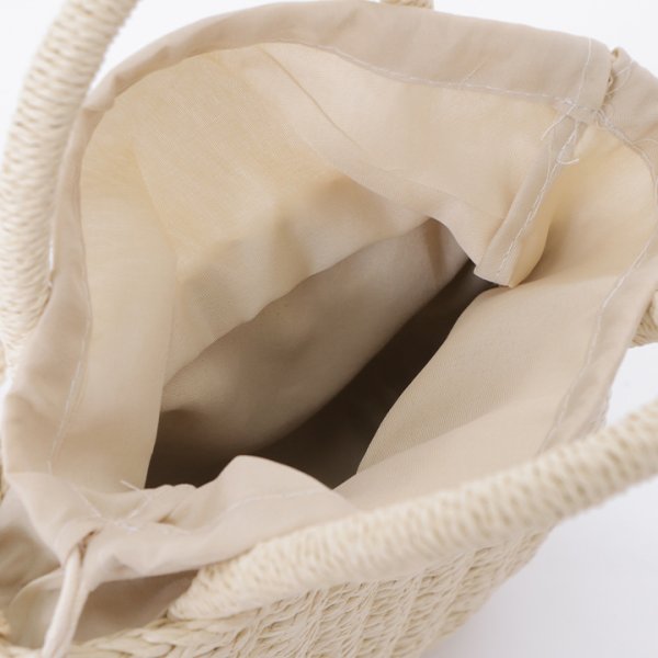 画像5: 巾着カゴバッグ[OF01]