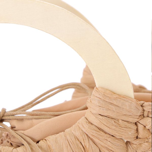 画像4: レディース手編みカゴバッグ[YMT]