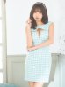 画像11: XS-Lサイズあり【Glossy/グロッシー】フロントジップ/ サマーツイード/ ハイウエスト/ タイト/ ミニドレス/ キャバドレス[OF2]