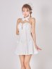 ホワイト モデル：三上悠亜　身長：159cm　着用サイズ：Sサイズ