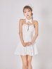ホワイト モデル：三上悠亜　身長：159cm　着用サイズ：Sサイズ