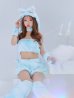 画像4: 【即日発送】【ハロウィン】パステルもこもこバニー【コスプレ7点セット】【フリーサイズ/6カラー】[OF03/OF04]