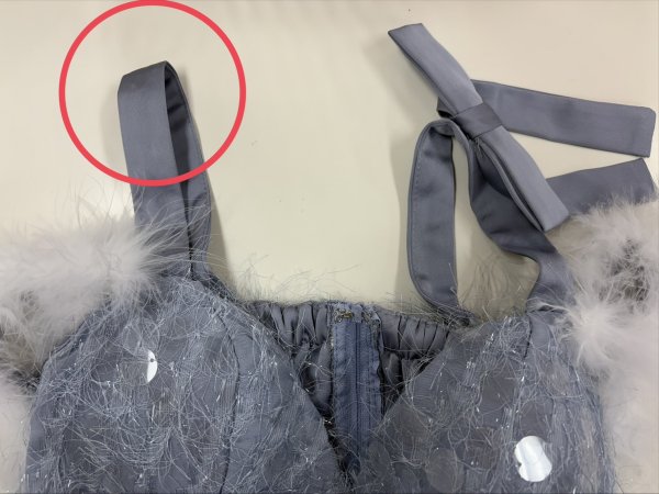 画像21: 訳あり☆肩リボン片側のみ欠品☆【サンタ】ラメニットリボンセットアップサンタコスプレ【コスプレ5点セット】[HC02]