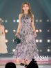 画像3: 【藤崎つかさ/関西コレクション着用】XS-Lサイズあり【DEA./ディア】Halter flower long dress/ サテン/ ホルターネック/ リボン/ 花柄/ フレア/ ギャザー/ ワンピース/ ミディアムドレス/ キャバドレス long[OF08] (3)
