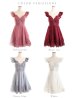 画像19: 【ROBE de FLEURS/ローブドフルール】立体フラワー/ パールチュール/ フレア/ ミニドレス/ キャバドレス[OF2]