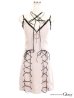 画像7: 【ROBE de FLEURS Glossy/ローブドフルール グロッシー】フロントジップ/ ZIP ストレッチ/ タイト/ ミニドレス/ キャバドレス[OF2]