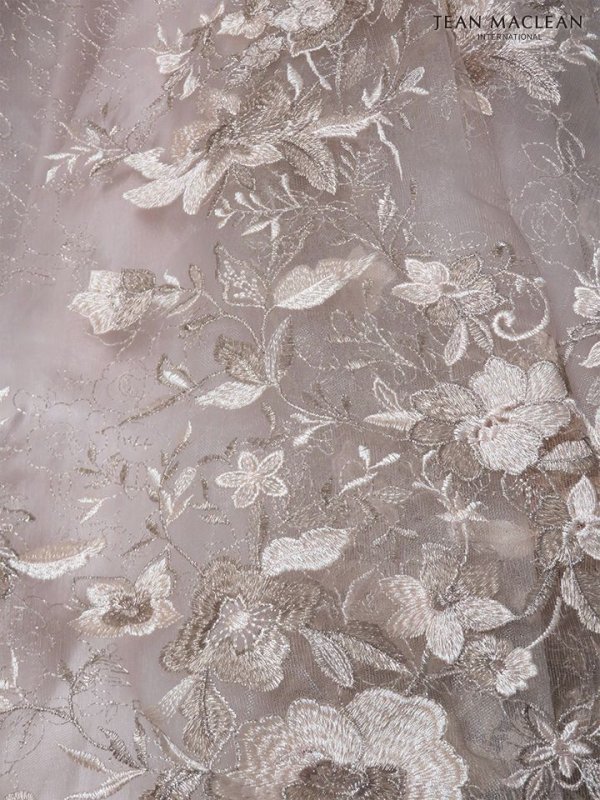 画像10: Lサイズあり【JEAN MACLEAN/ジャンマクレーン】フラワー刺繍レース/ Aライン/ フレア/ ロング/ キャバドレス long[OF2A]