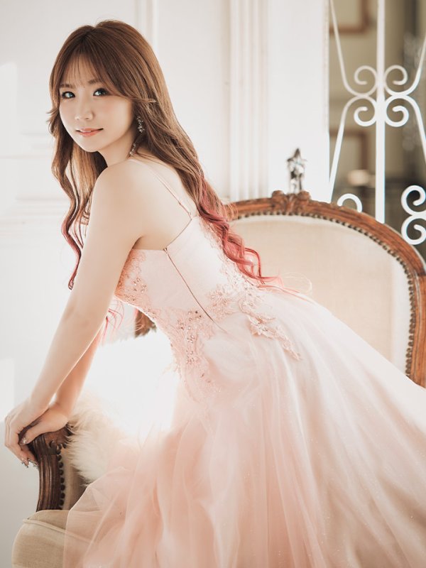 画像6: Lサイズあり【JEAN MACLEAN/ジャンマクレーン】フラワー刺繍/ ラメ/ ネットレース/ スピンドル/ プリンセス/ ロングドレス/ キャバドレスlong[OF2A]