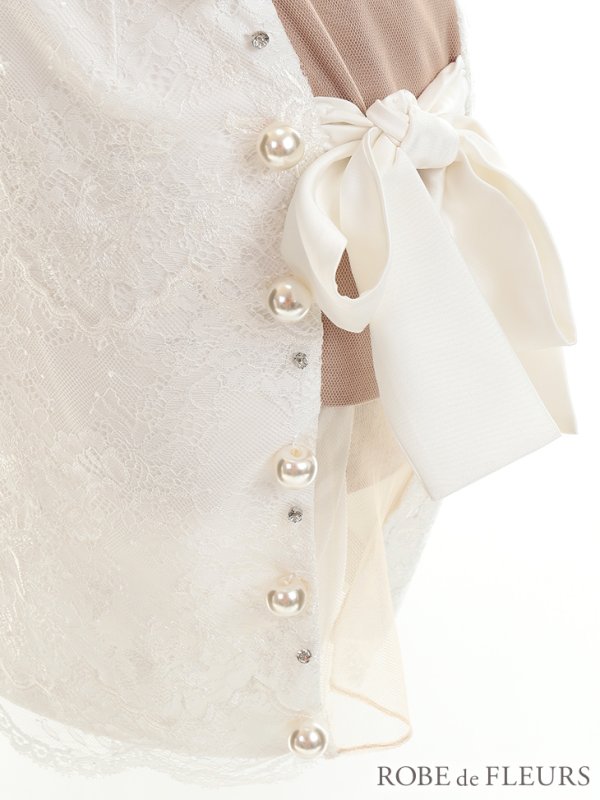 画像18: 【XSサイズあり】【ROBE de FLEURS/ローブドフルール】ジュエリー/ リボン/ タイト/ ミニドレス/ キャバドレス[OF08]