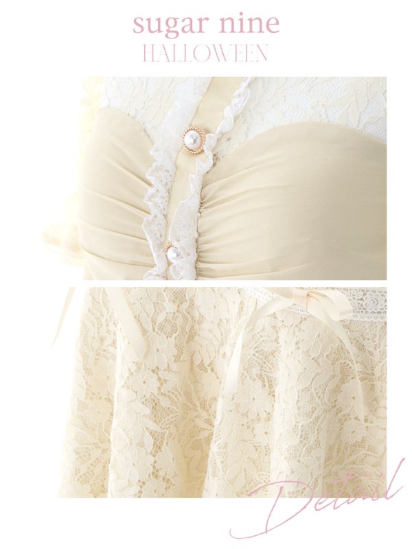 画像23: 【SALE!!】【即日発送】【ハロウィン】 バニーレースワンピースコスプレ 【コスプレ3点セット】【S-Lサイズ/2カラー】[OF01]