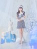 画像30: SALE!【サンタコス 4点セット】【S-Lサイズ/2カラー】肩リボンブラック千鳥タイトサンタコスプレ[YMT]