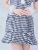 画像38: SALE!【サンタコス 4点セット】【S-Lサイズ/2カラー】肩リボンブラック千鳥タイトサンタコスプレ[YMT]
