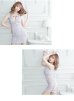 画像15: 【XSサイズあり】【Glossy/グロッシー】サイドレース切替/ フロントジップ/ ZIP タイト/ ミニドレス/ キャバドレス[OF2]