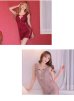 画像10: 【XSサイズあり】【Glossy/グロッシー】サイドレース切替/ フロントジップ/ ZIP タイト/ ミニドレス/ キャバドレス[OF2]